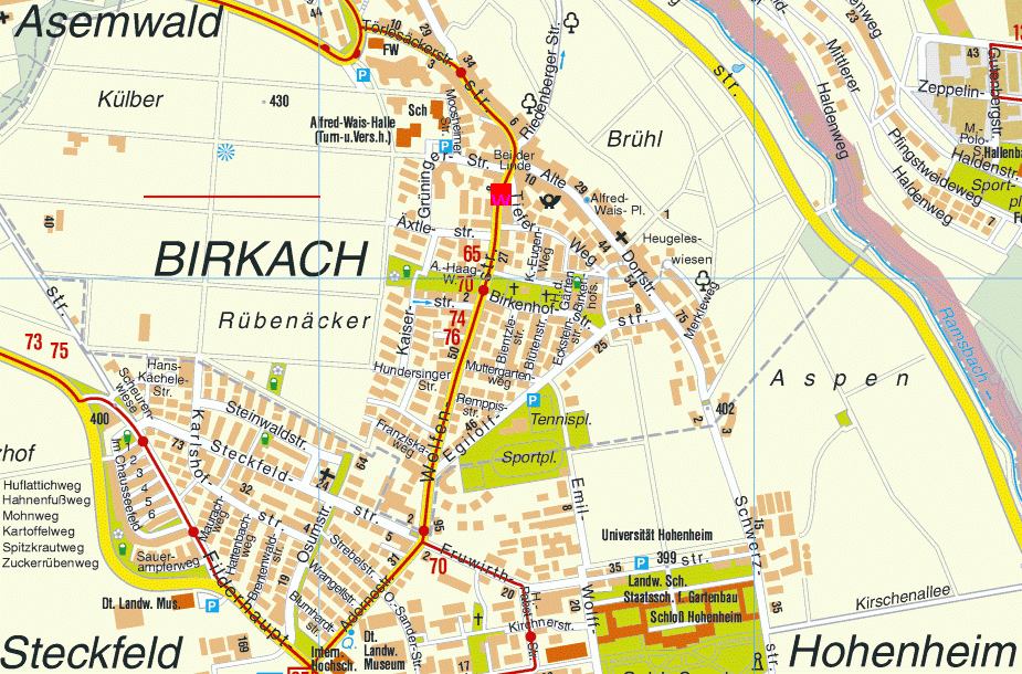 Stadtplan